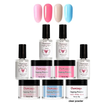 20g/pcs 9-in-1 set Oumisaya Dipping Powder Nail Kit (No Need of UV/LED light to cure)
20g/pcs 9-in-1 set Oumisaya Dipping Powder Nail Kit (No Need of UV/LED light to cure)