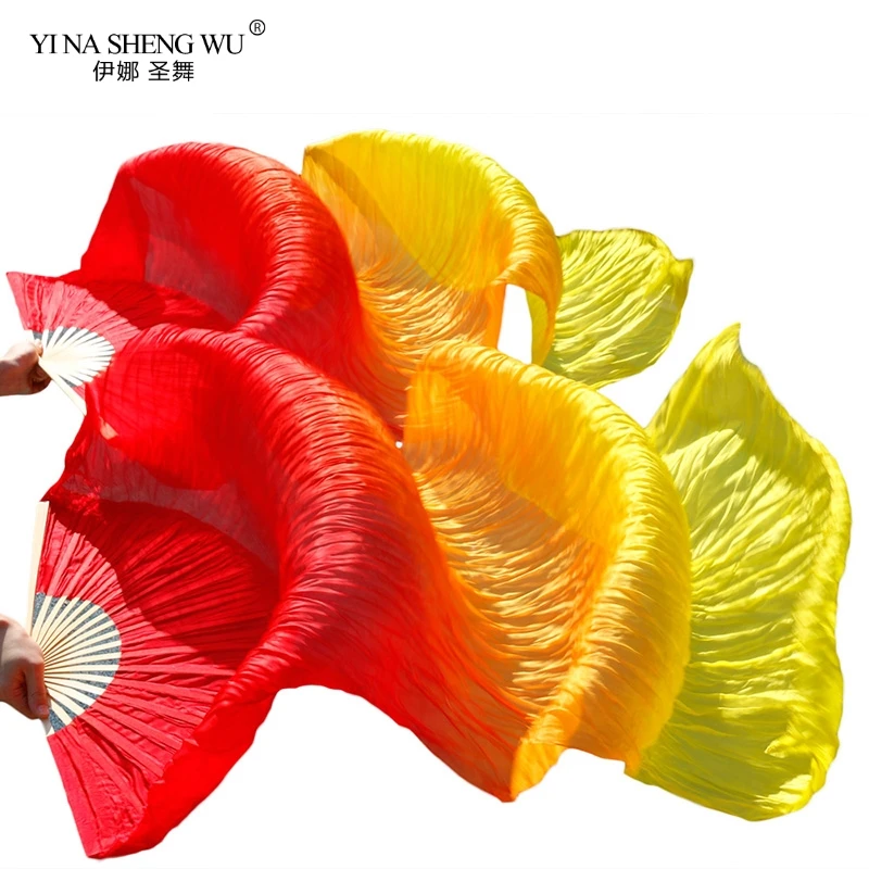 Stage Performance 100% real/Imitation Silk Belly Dance Fans Graduated Colour Dance Accessories Belly Dancce 180x9 Silk Veil Fans
Stage Performance 100% real/Imitation Silk Belly Dance Fans Graduated Colour Dance Accessories Belly Dancce 180x9 Silk Veil Fans