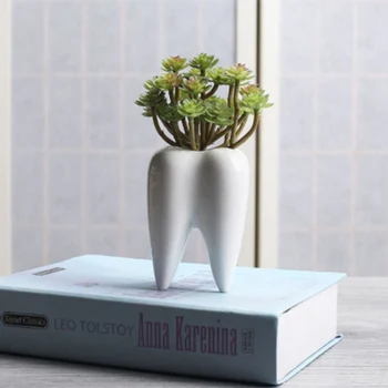 Ceramic Flowerpot Teeth Shape Innovation Modern Design White Ceramic Succulent Flower Pot Home Decoration #4
Ceramic Flowerpot Teeth Shape Innovation Modern Design White Ceramic Succulent Flower Pot Home Decoration #4