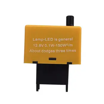12VDC Car Set Electronic LED Flasher Relay Universal 8-Pin Flash Relay 8-pin Steering Relay for LED Light Lamps
12VDC Car Set Electronic LED Flasher Relay Universal 8-Pin Flash Relay 8-pin Steering Relay for LED Light Lamps