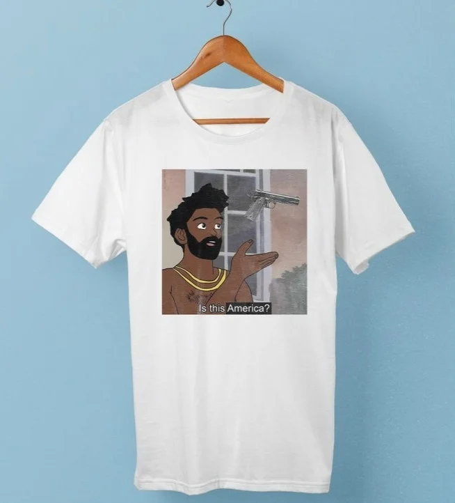 Black Live Matter This Is America Shirt Parody Tee,Childish Gambino,Is This America Meme Top,Black Rights T Shirt
Black Live Matter This Is America Shirt Parody Tee,Childish Gambino,Is This America Meme Top,Black Rights T Shirt