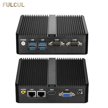 Fanless Mini PC Intel Core Pentium Celeron Computer Dual LAN NIC Gigabit Ethernet 2*RS232 HDMI VGA 4*USB WiFi Industrial Micro
Fanless Mini PC Intel Core Pentium Celeron Computer Dual LAN NIC Gigabit Ethernet 2*RS232 HDMI VGA 4*USB WiFi Industrial Micro