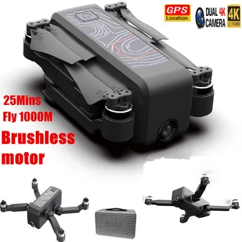 Profession GPS Drone with Camera 4K Dual camera ESC WiFi FPV Foldable Four-axis Drone Brushless Gimbal Double GPS Quadrocopter
Profession GPS Drone with Camera 4K Dual camera ESC WiFi FPV Foldable Four-axis Drone Brushless Gimbal Double GPS Quadrocopter