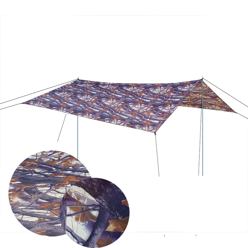 Outdoor Camouflage Multi-functional Awning Waterproof Sun-resistant 300 Beach Cool Rodless Sunshade Tent
Outdoor Camouflage Multi-functional Awning Waterproof Sun-resistant 300 Beach Cool Rodless Sunshade Tent