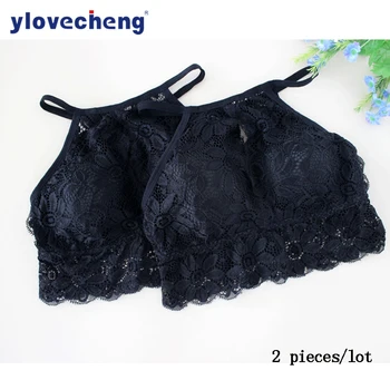 2 sets of fashionable new bra 3/4 cup sexy lingerie comfortable lace bra wireless bra neck for no back wear bra 
2 sets of fashionable new bra 3/4 cup sexy lingerie comfortable lace bra wireless bra neck for no back wear bra