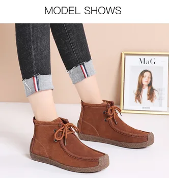 Women Boot flat platform Ankle boots for Women Martin Boots Casual Booties Fashion Punk Boots Winter Suede Warm 35-42
Women Boot flat platform Ankle boots for Women Martin Boots Casual Booties Fashion Punk Boots Winter Suede Warm 35-42