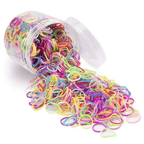 2000 Pack Mini Rubber Bands Elastic Hair Bands Soft Hair Ties with Box for Children Hair Braiding Hair Wedding Hairstyle
2000 Pack Mini Rubber Bands Elastic Hair Bands Soft Hair Ties with Box for Children Hair Braiding Hair Wedding Hairstyle