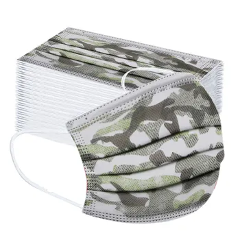 50PCS Children's Mask Camouflage Print Disposable Face Mask 3Ply Ear Loop Face Cover face shield Masque maseczki ochronne
50PCS Children's Mask Camouflage Print Disposable Face Mask 3Ply Ear Loop Face Cover face shield Masque maseczki ochronne