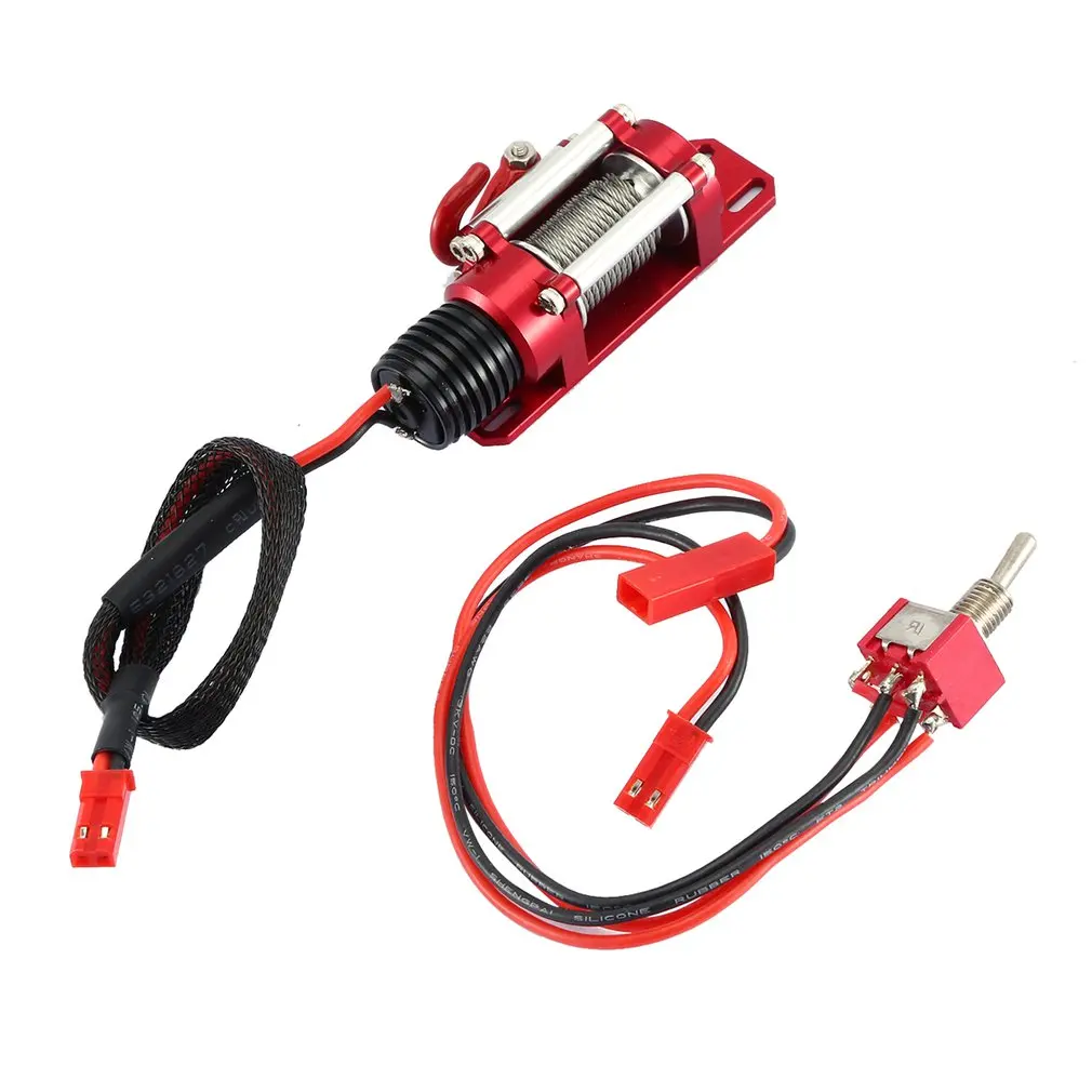 Metal Automatic Motor Simulated Winch/Receiver For 1/10 RC Car Traxxas HSP Redcat Tamiya Axial SCX10 D90 Hpi Car RC Model Toy
Metal Automatic Motor Simulated Winch/Receiver For 1/10 RC Car Traxxas HSP Redcat Tamiya Axial SCX10 D90 Hpi Car RC Model Toy