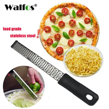 WALFOS Stainless Steel Lemon Zester Cheese and Spice Grater Bonus Brush Nutmeg Spices-Sharp with Non-Slip Handle
WALFOS Stainless Steel Lemon Zester Cheese and Spice Grater Bonus Brush Nutmeg Spices-Sharp with Non-Slip Handle