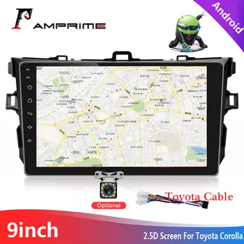 AMPrime 2 Din Car Multimedia player 9" Android 7.1 Car Audio Radio GPS WIFi 2.5D Video MP5 Player Bluetooth For Toyota Corolla
AMPrime 2 Din Car Multimedia player 9" Android 7.1 Car Audio Radio GPS WIFi 2.5D Video MP5 Player Bluetooth For Toyota Corolla