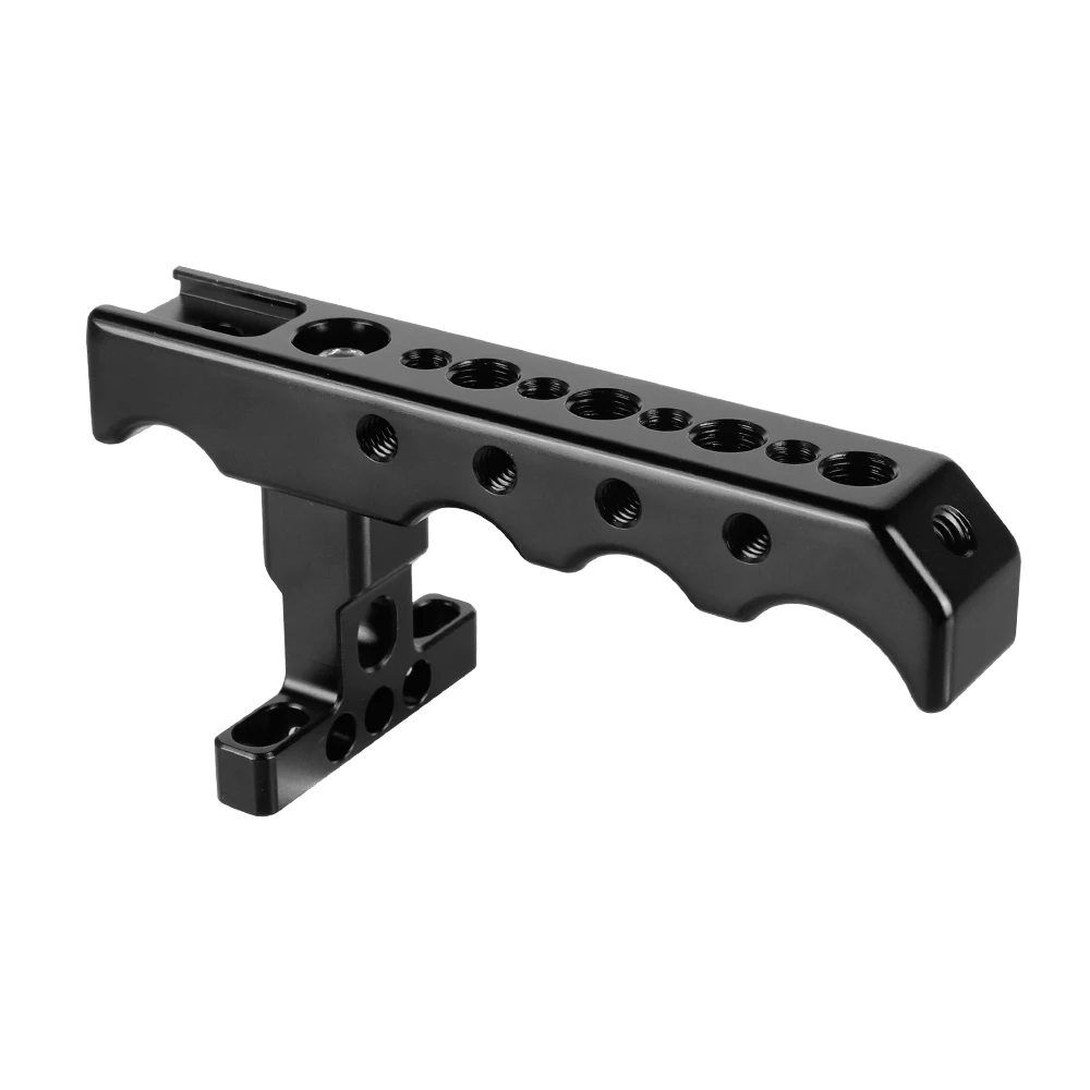 Kayulin Universal Aluminum Top Side Cheese Handle With Shoe Mount For DSLR Camera Cage Rig
Kayulin Universal Aluminum Top Side Cheese Handle With Shoe Mount For DSLR Camera Cage Rig