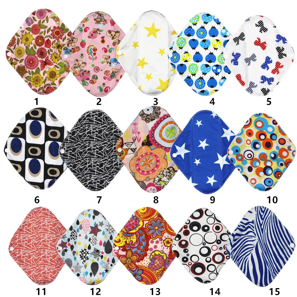 S M L Reusable Bamboo Cloth Pad Hygiene Menstrual Panty Pad Washable Menstrual Pad Mama Sanitary Towel Pad Feminine For Lady
S M L Reusable Bamboo Cloth Pad Hygiene Menstrual Panty Pad Washable Menstrual Pad Mama Sanitary Towel Pad Feminine For Lady