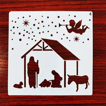 12 Pieces Christmas Stencils Template Reusable Plastic Craft for Art Drawing Painting Spraying Window Glass Door Car Bod
12 Pieces Christmas Stencils Template Reusable Plastic Craft for Art Drawing Painting Spraying Window Glass Door Car Bod