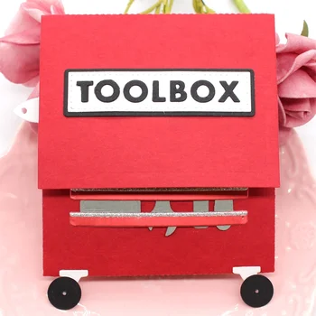 KSCRAFT Toolbox Gift Card Holder Metal Cutting Dies Stencils for DIY Scrapbooking Decorative Embossing DIY Paper Card
KSCRAFT Toolbox Gift Card Holder Metal Cutting Dies Stencils for DIY Scrapbooking Decorative Embossing DIY Paper Card