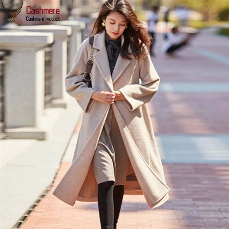 Alpaca coat female 2019 autumn and winter new silk temperament long section wool coat jacket female blue warm coat
Alpaca coat female 2019 autumn and winter new silk temperament long section wool coat jacket female blue warm coat
