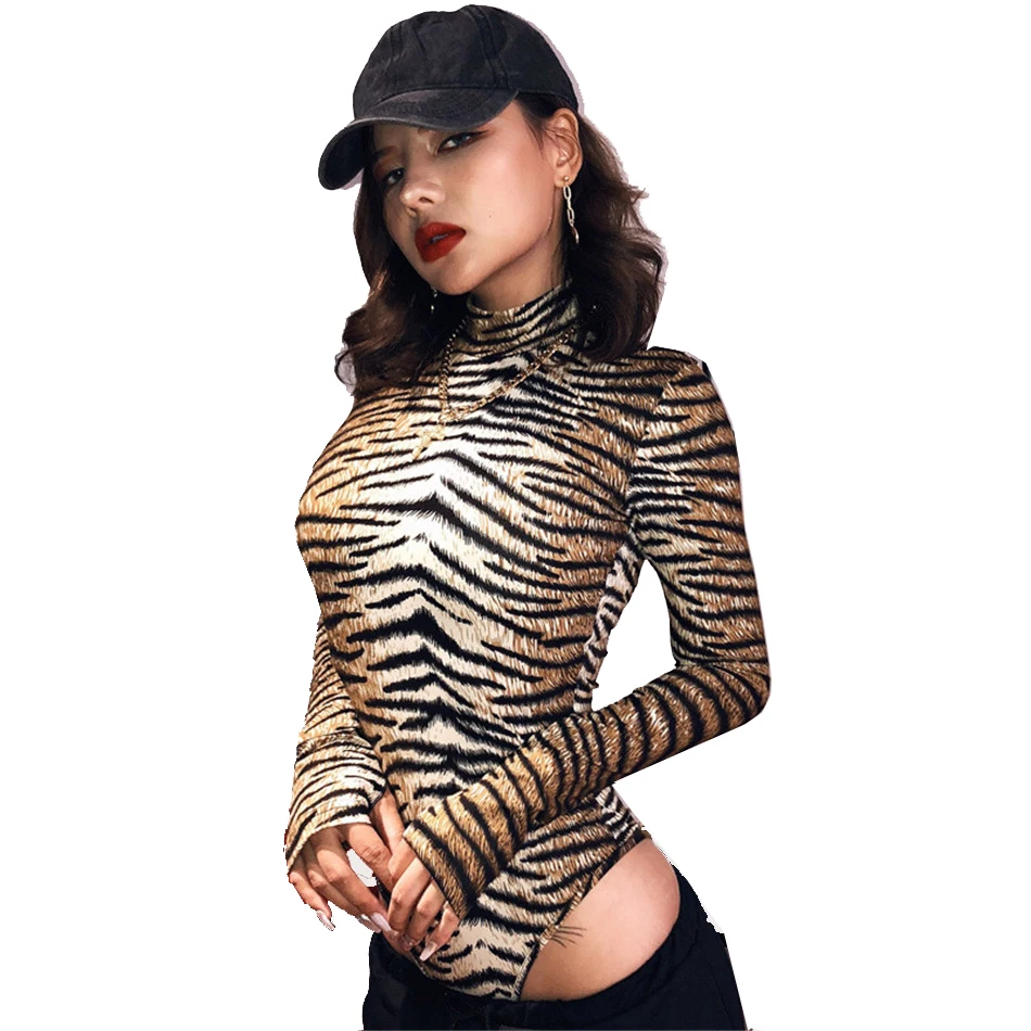 Women Leopard Bodysuit Sexy Club Bodycon Tops Long Sleeve Bodysuit Lady Party Bodysuit Femme Turtleneck Bodysuit Romper Bodycon
Women Leopard Bodysuit Sexy Club Bodycon Tops Long Sleeve Bodysuit Lady Party Bodysuit Femme Turtleneck Bodysuit Romper Bodycon