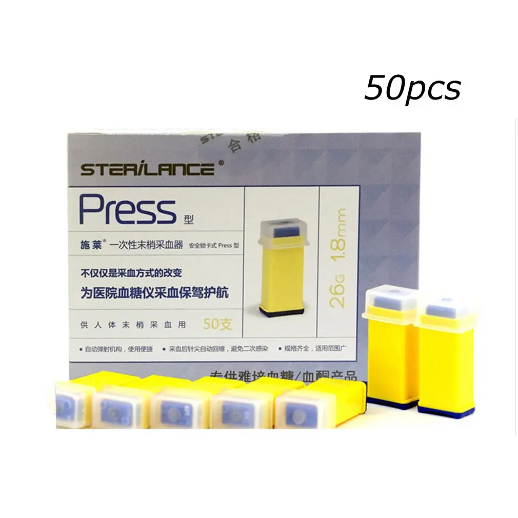 Disposable Peripheral Lancet Eco-Friendly Card Needle Home Blood Sugar Measuring Sugar Spring Lock Card Needle 1Pcs
Disposable Peripheral Lancet Eco-Friendly Card Needle Home Blood Sugar Measuring Sugar Spring Lock Card Needle 1Pcs