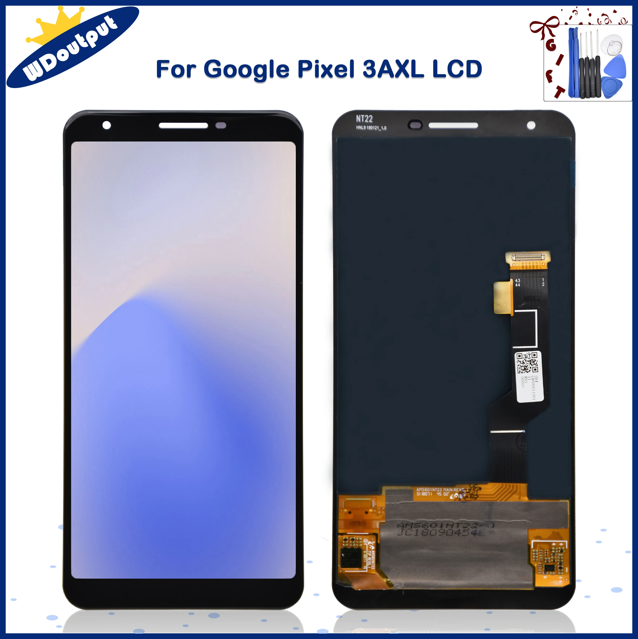 6 0 "Оригинальный ЖК-дисплей для Google Pixel 3A XL телефон G020C G020G 3AXL ЖК-экран | Мобильные