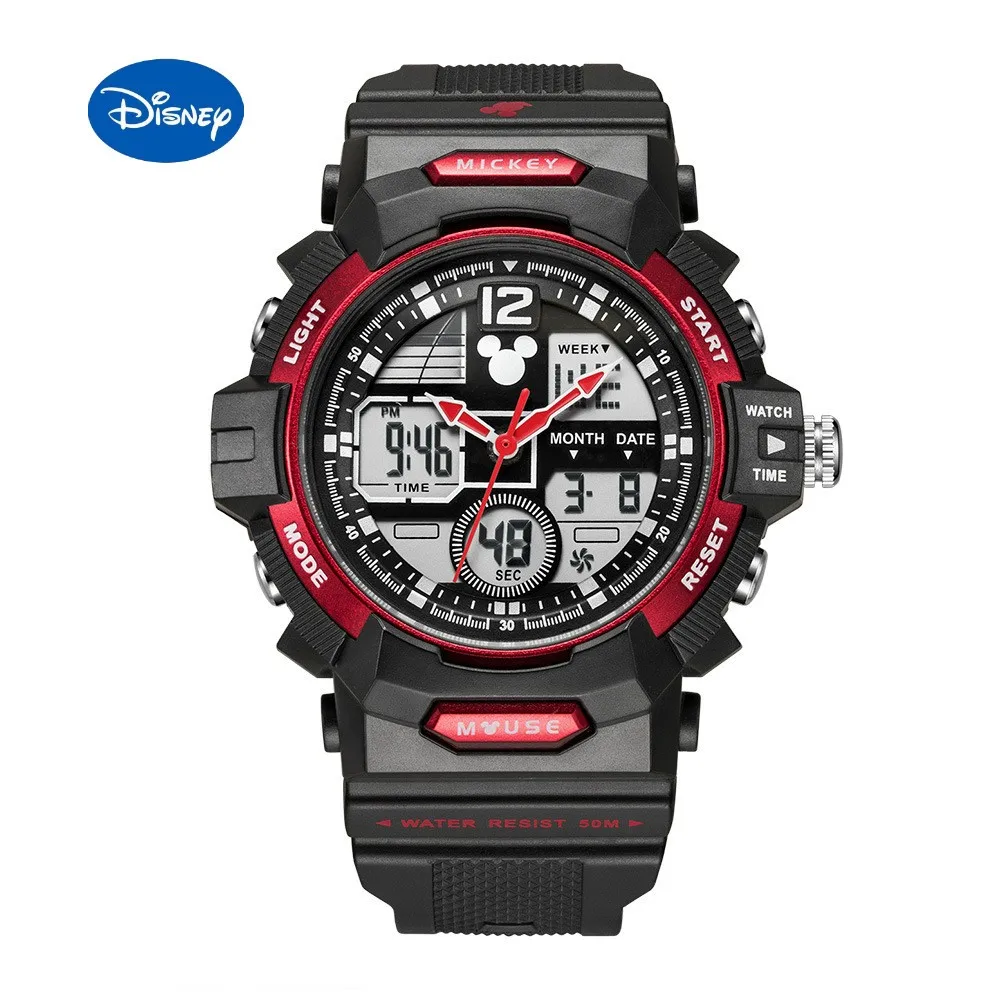 Authentic Disney Children's Watch Boy Waterproof Luminous Sports Electronic Watch Male Student Mickey Watch Kids Children Watch
Authentic Disney Children's Watch Boy Waterproof Luminous Sports Electronic Watch Male Student Mickey Watch Kids Children Watch