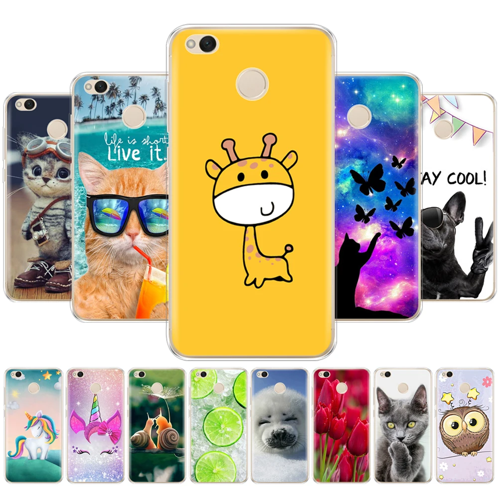 

Cases For xiaomi Redmi 4X Case Cover Silicon Cute Cover For xiaomi Redmi 4X Pro Case Cover For xiaomi Redmi 4X Phone case