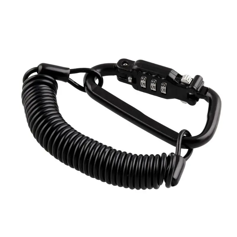 Tough Motorcycle Helmet Lock with Black Combination Pin Locking Carabiner Device Balaclava
Tough Motorcycle Helmet Lock with Black Combination Pin Locking Carabiner Device Balaclava