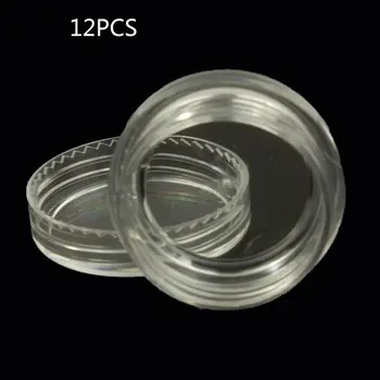 12PCS Small Empty Clear Plastic Sample Travel Jar Containers Round Cosmetic Makeup Glitter Powerd Container
12PCS Small Empty Clear Plastic Sample Travel Jar Containers Round Cosmetic Makeup Glitter Powerd Container