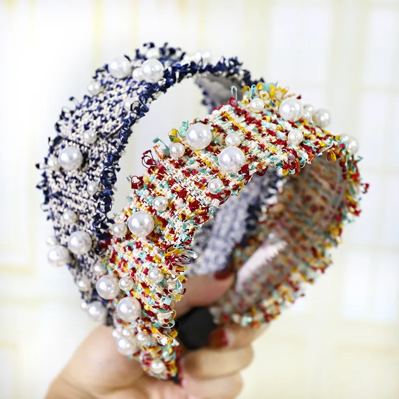 YELITE new Lace Pearls Hairband for Women Headband Tassel Turban Fashion Female Hair Hoop Girls Hair Accessories Female Headwear
YELITE new Lace Pearls Hairband for Women Headband Tassel Turban Fashion Female Hair Hoop Girls Hair Accessories Female Headwear