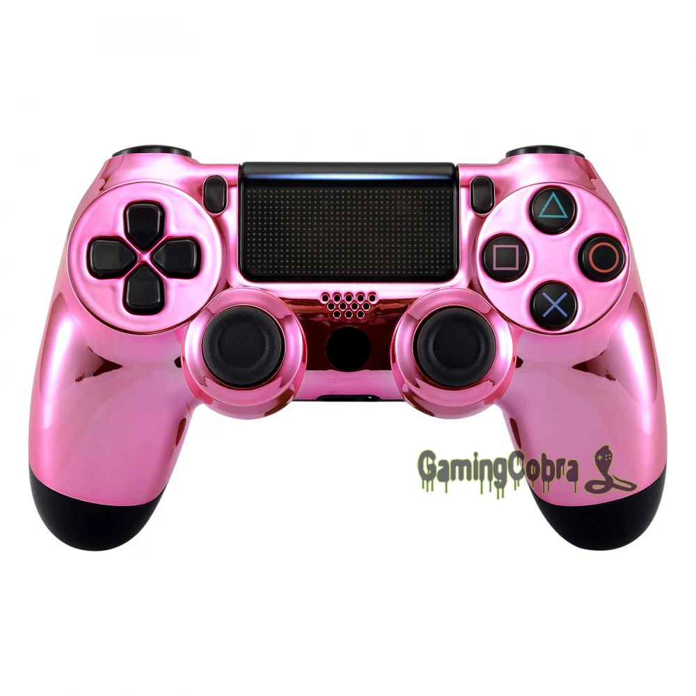 Chrome Pink Replacement Kit Front Shell Faceplate Cover for PS4 Slim PS4 Pro Controller CUH-ZCT2 JDM-040 JDM-050 JDM-055 
Chrome Pink Replacement Kit Front Shell Faceplate Cover for PS4 Slim PS4 Pro Controller CUH-ZCT2 JDM-040 JDM-050 JDM-055