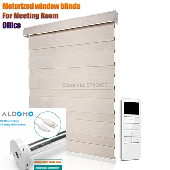 Full block sun Cloth Fabric Motorized Blinds Rechargeable Motor zebra blinds include Motor and Remote for Office/Meeting room 
Full block sun Cloth Fabric Motorized Blinds Rechargeable Motor zebra blinds include Motor and Remote for Office/Meeting room