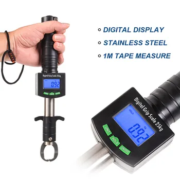 Electronic Fishing Grip Scale 304 Stainless Steel Control Fish Digital Scale Ruler Belt Buckle Fish Clip Road Control Fish Tools
Electronic Fishing Grip Scale 304 Stainless Steel Control Fish Digital Scale Ruler Belt Buckle Fish Clip Road Control Fish Tools