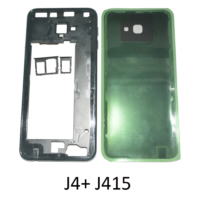 For Samsung J4+ J6+ J415F J415FN J415G J415 J610F J610FN J610G Original Chassis Back Cover Housing Bezel Middle Frame + Glue
For Samsung J4+ J6+ J415F J415FN J415G J415 J610F J610FN J610G Original Chassis Back Cover Housing Bezel Middle Frame + Glue