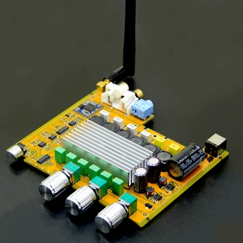 TPA3116 2.1 Channel Bluetooth 4.0 High power HIFI Digital Power Amplifier Board CSR8635 Bluetooth Chip 2*50W+100W
TPA3116 2.1 Channel Bluetooth 4.0 High power HIFI Digital Power Amplifier Board CSR8635 Bluetooth Chip 2*50W+100W