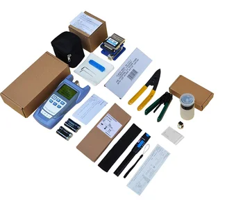 Fiber optic ftth/fttx testing tool kits with vfl power meter and fiber cleaver At Wholesale Price 
Fiber optic ftth/fttx testing tool kits with vfl power meter and fiber cleaver At Wholesale Price
