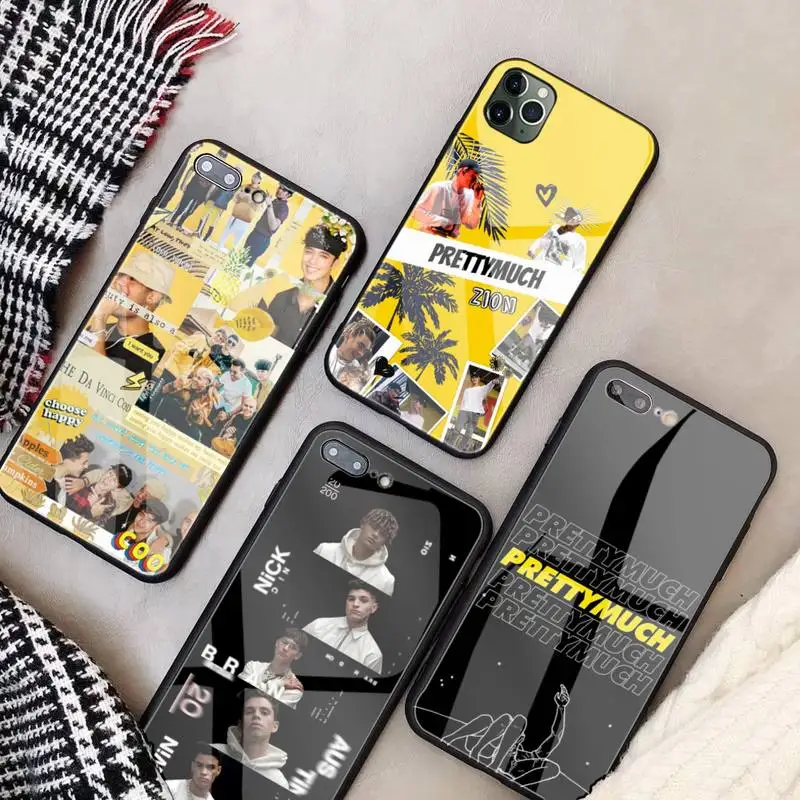 PrettyMuch Pretty Men Glass Phone Case Fundas Coque For IPhone 11 Pro Max Cases XR XS 12 7 8 Plus Cover Accessories Carcasa
PrettyMuch Pretty Men Glass Phone Case Fundas Coque For IPhone 11 Pro Max Cases XR XS 12 7 8 Plus Cover Accessories Carcasa