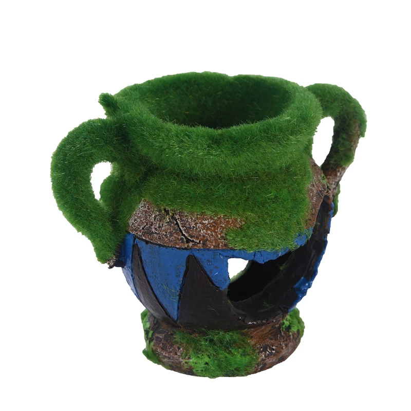 1 Fish Hideout Betta Cave Aquarium Decorations Natural Habitat Made from Resin Smooth Edges Spaciou Hideout for Betta Fish to Rest