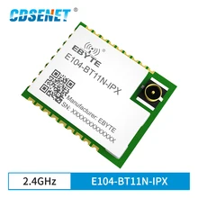 2.4GHz EFR32 BLE 20dBm Blutooth Module Mesh Ad Hoc Networking CDSENET E104-BT11N-IPX Wireless Module Transceiver and Reciever 
2.4GHz EFR32 BLE 20dBm Blutooth Module Mesh Ad Hoc Networking CDSENET E104-BT11N-IPX Wireless Module Transceiver and Reciever
