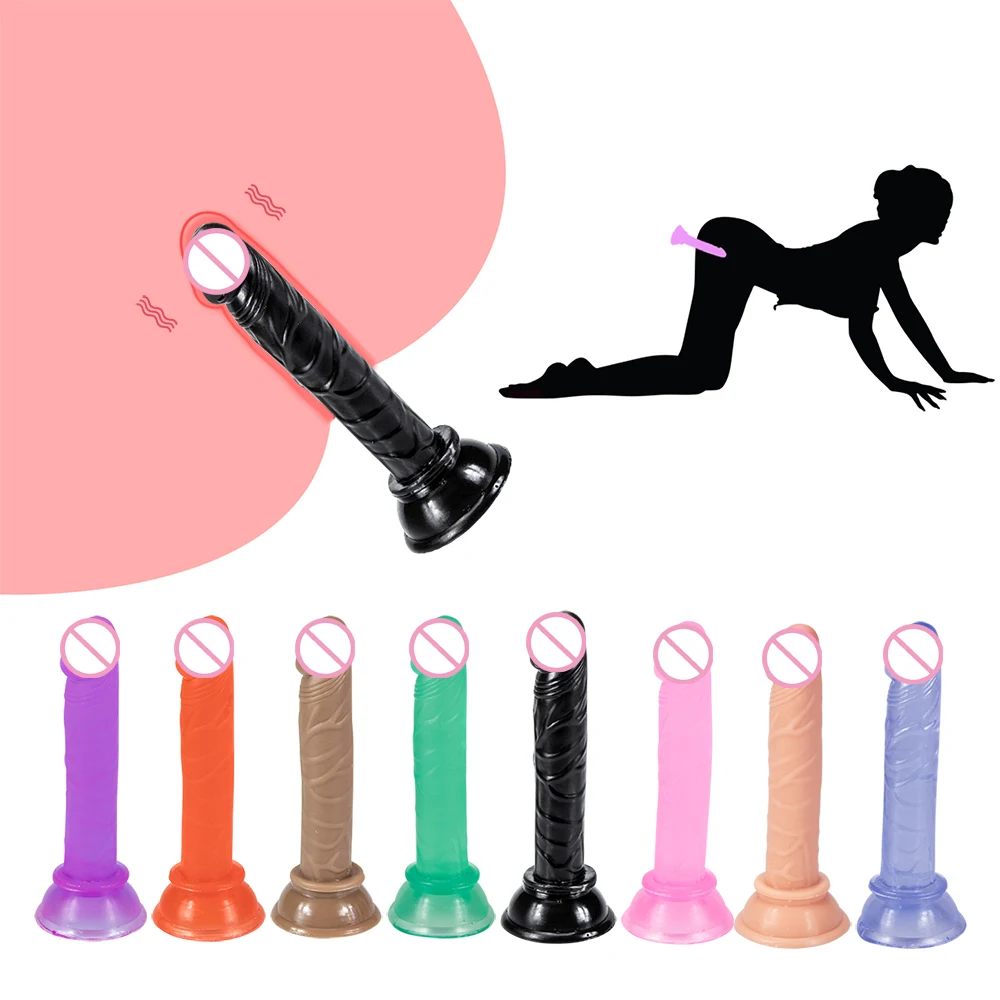 Фаллоимитатор 'Яркий секс' L 21 см, o 2,5-3,5 см купить со скидкой в секс шопе  Фаллоимитаторы  Креативные