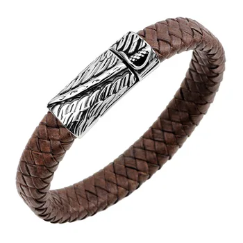 Vintage bracelet jewelry braided leather rope bracelet male bracelet stainless steel sword buckle jewelry
Vintage bracelet jewelry braided leather rope bracelet male bracelet stainless steel sword buckle jewelry