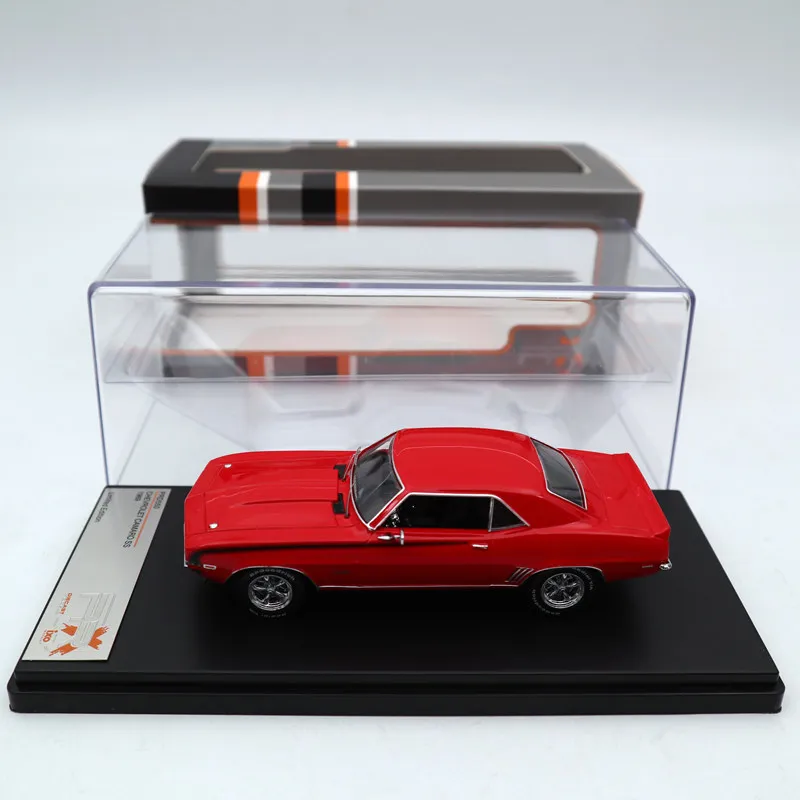 Premium X 1/43 Chevrolet Camaro RS/SS 1969 Green/Red Diecast Models Collection 