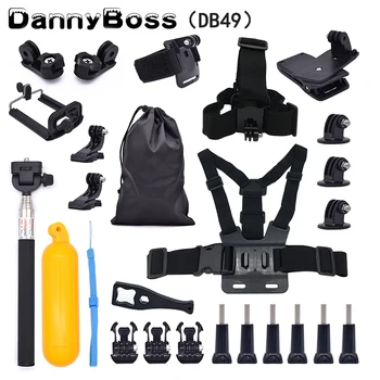 Action Camera Accessories Tripod Monopod Floating bobber Head Wrist Chest Strap Mount for GoPro Hero 7 6 5 Xiaomi Yi 4K Sjcam
Action Camera Accessories Tripod Monopod Floating bobber Head Wrist Chest Strap Mount for GoPro Hero 7 6 5 Xiaomi Yi 4K Sjcam