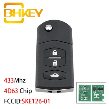 BHKEY SKE126-01 3 Buttons Flip Car Remote Key for MAZDA Car 2 M2 Demio /3 M3 Axela/ 5 M5 Premacy / 6 M6 Atenza / 8 M8 433Mhz
BHKEY SKE126-01 3 Buttons Flip Car Remote Key for MAZDA Car 2 M2 Demio /3 M3 Axela/ 5 M5 Premacy / 6 M6 Atenza / 8 M8 433Mhz