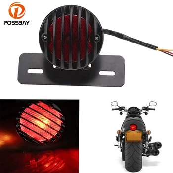POSSBAY Motorcycle Taillight Cafe Racer for Harley Davidsion Dyana Sportster Brake Rear Tail Light License Plate Bracket Lamp
POSSBAY Motorcycle Taillight Cafe Racer for Harley Davidsion Dyana Sportster Brake Rear Tail Light License Plate Bracket Lamp