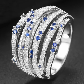 missvikki Luxury New Design Statement Lines Rings For Women Charms Cubic Zircon Wedding DUBAI Bridal RIings in Jewelry Making 
missvikki Luxury New Design Statement Lines Rings For Women Charms Cubic Zircon Wedding DUBAI Bridal RIings in Jewelry Making