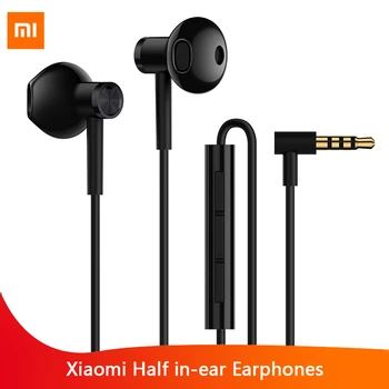 Xiaomi Half in-ear Earphone Three Button line control Dual drivers 3.5mm L-shaped plug Xiaomi Noise Cancelling Wired Earphone
Xiaomi Half in-ear Earphone Three Button line control Dual drivers 3.5mm L-shaped plug Xiaomi Noise Cancelling Wired Earphone