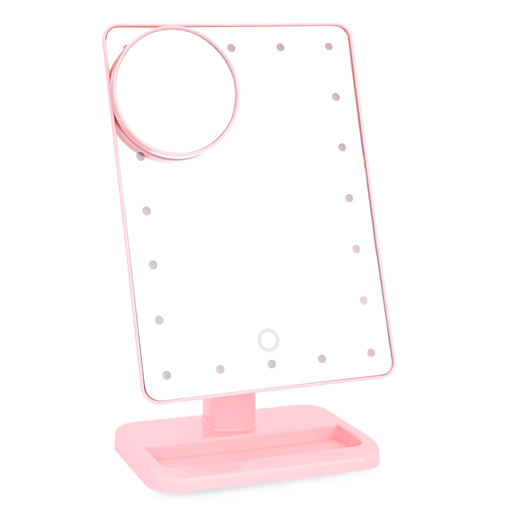 10X Magnifier LED Screen Makeup Mirror Portable 20 LEDs Lighted Cosmetic Adjustable Vanity Tabletop Countertop
10X Magnifier LED Screen Makeup Mirror Portable 20 LEDs Lighted Cosmetic Adjustable Vanity Tabletop Countertop