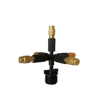 5-way Copper Atomizing Nozzle Garden Greenhouse Cooling System Watering Misting Sprayer 1/2'' Male Thread
5-way Copper Atomizing Nozzle Garden Greenhouse Cooling System Watering Misting Sprayer 1/2'' Male Thread
