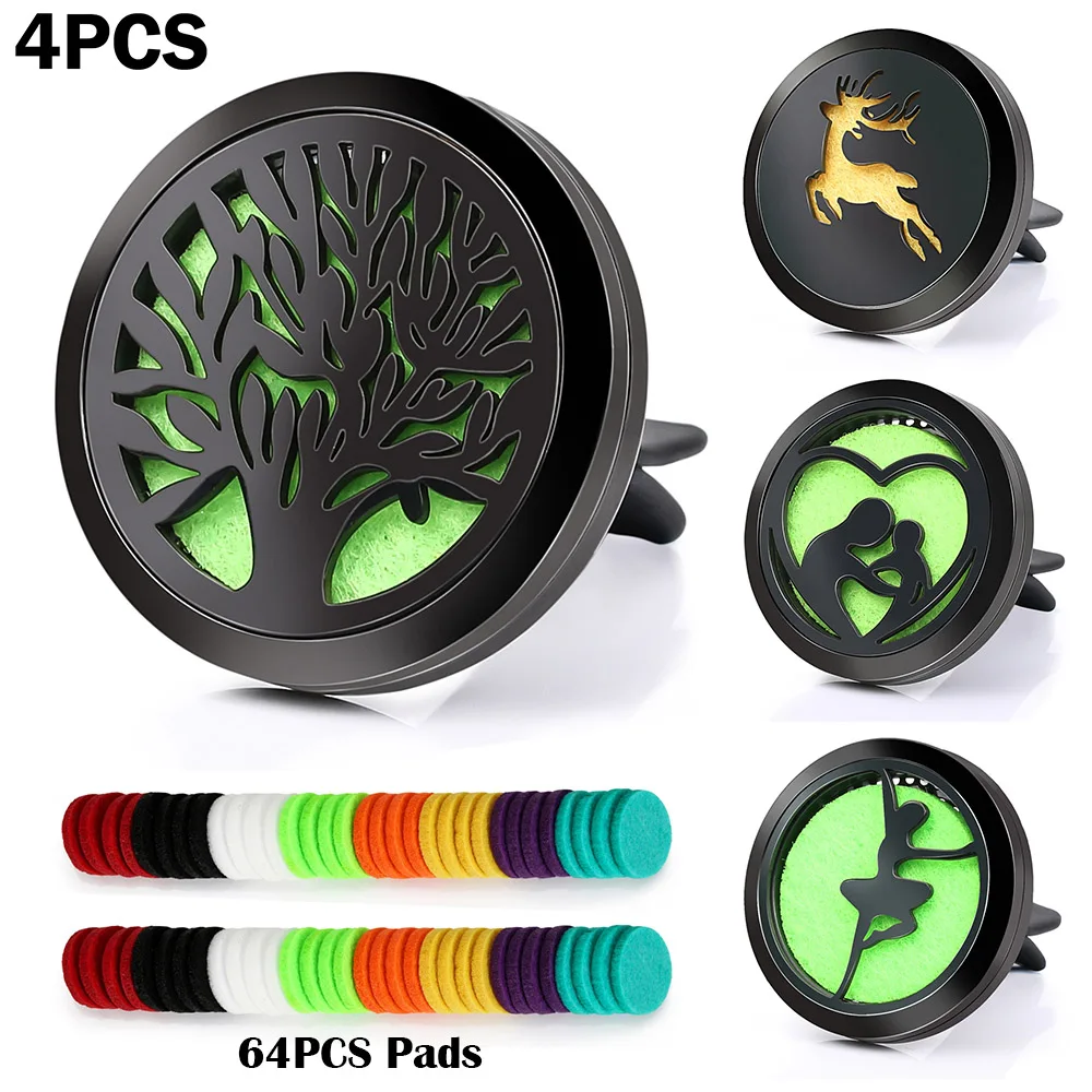 BOFEE 4PCS Aroma Oil Diffuser Essential Oil Locket Clip Tree Of Life Vent Air Freshener Car Stainless Steel Aromatherapy Gift
BOFEE 4PCS Aroma Oil Diffuser Essential Oil Locket Clip Tree Of Life Vent Air Freshener Car Stainless Steel Aromatherapy Gift