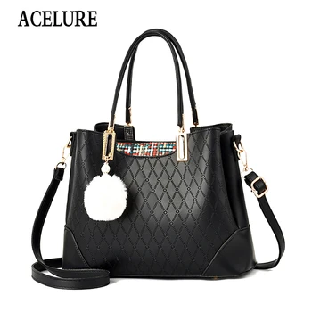 ACELURE Women Handbag Leather Tote Bags Hairball Luxury Women Shoulder Bags Ladies Leather Handbags Fashion Women Messenger Bag 
ACELURE Women Handbag Leather Tote Bags Hairball Luxury Women Shoulder Bags Ladies Leather Handbags Fashion Women Messenger Bag