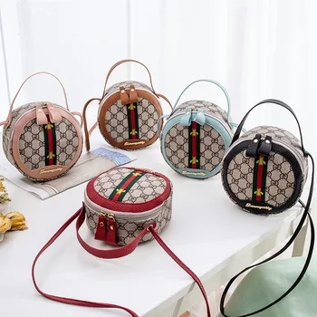 Women PU Leathe small bags GD printed shoulder bag messenger bag color matching round bag Ladies Small Handbags Mini Tote Bag
Women PU Leathe small bags GD printed shoulder bag messenger bag color matching round bag Ladies Small Handbags Mini Tote Bag